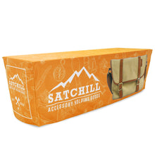 Fitted Table Throw Full Color 8 Ft. With Custom Dye-Sub Print