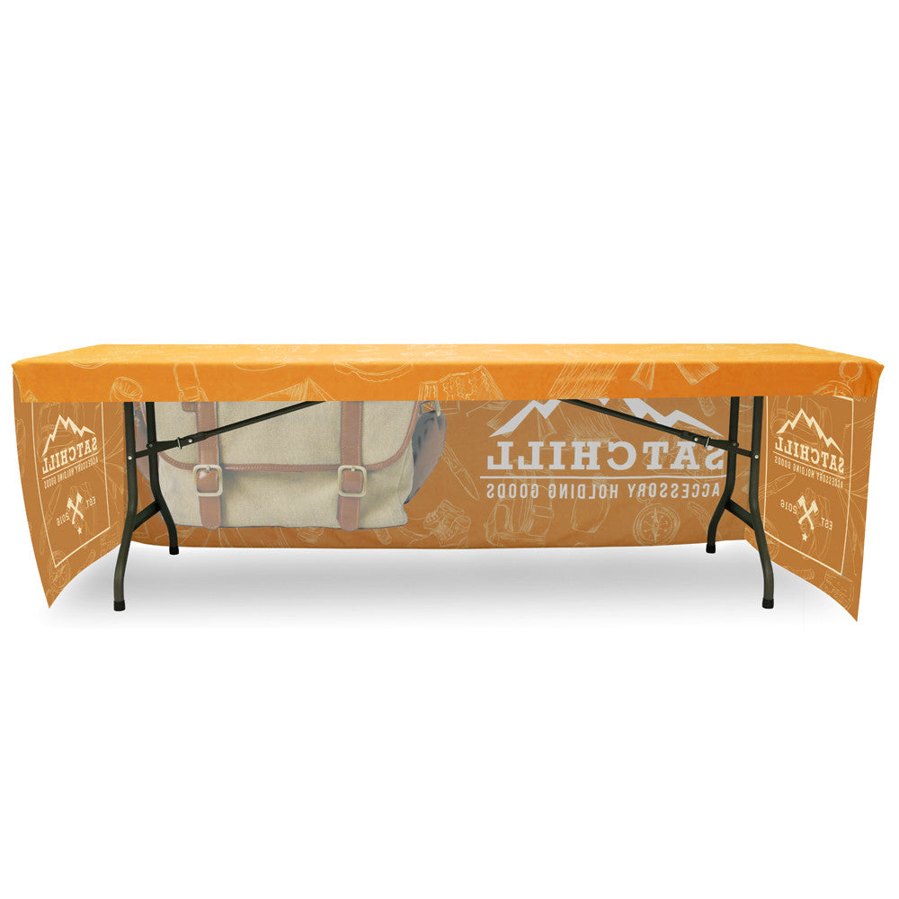 Fitted Table Throw Full Color 8 Ft. With Custom Dye-Sub Print