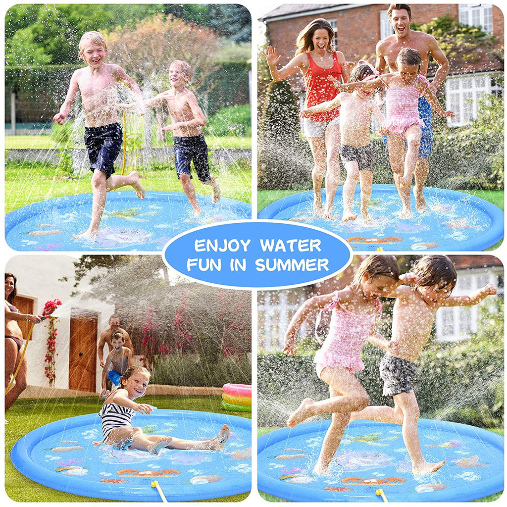 Sprinkler For Kids Outdoor Splash Pad For Summer