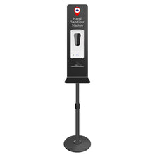 Automatic Touchless Hand Sanitizer Stand With Drip Dispenser Black