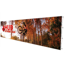 30 Ft RPL Fabric Pop Up Display - 89"H Straight Trade Show Exhibit Booth