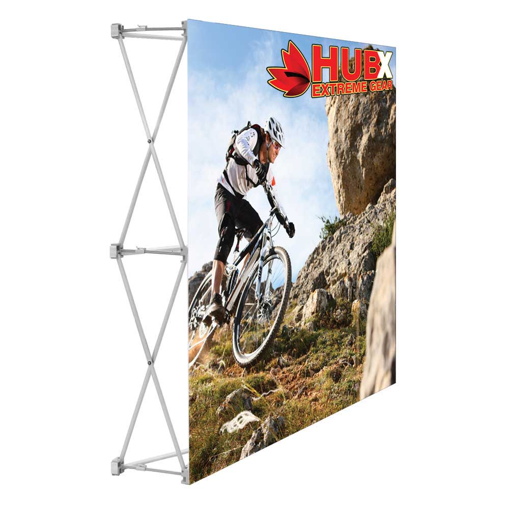 5X5Ft RPL Fabric Pop Up Display Straight Trade Show Exhibit Booth