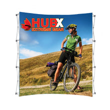 8 ft. RPL Fabric Pop Up Display – 89″h Curved Graphic Package