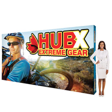 15 Ft RPL Fabric Pop Up Display - 89"H Straight Trade Show Exhibit Booth