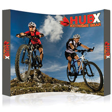 10 ft. RPL Fabric Pop Up Display – 89″h Curved Graphic Package