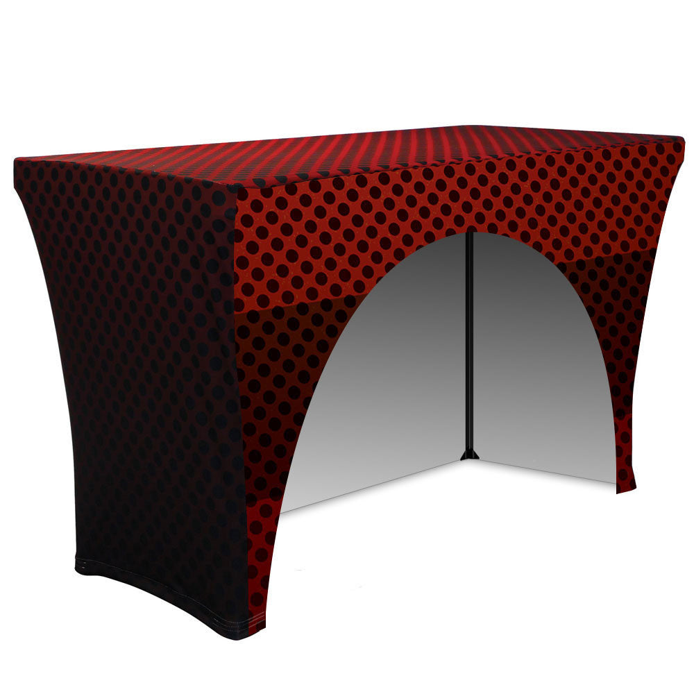 Stretch Table Throw Full Color 4 Ft. With Custom Dye-Sub Print