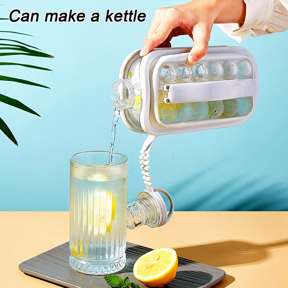 2-in-1 Keep Cold Portable Ice Kettle