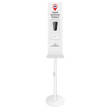 Automatic Touchless Hand Sanitizer Stand With Drip Dispenser White