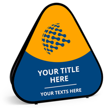 4ft Triangle Pop Up Banners