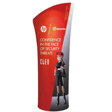 2.8X6.5ft Custom Printed Angled Tower Fabric Displays - 314display