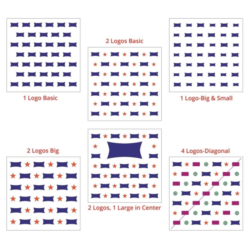 20ft x 8ft Straight Tension Fabric Displays (Aluminum Frame + Fabric)